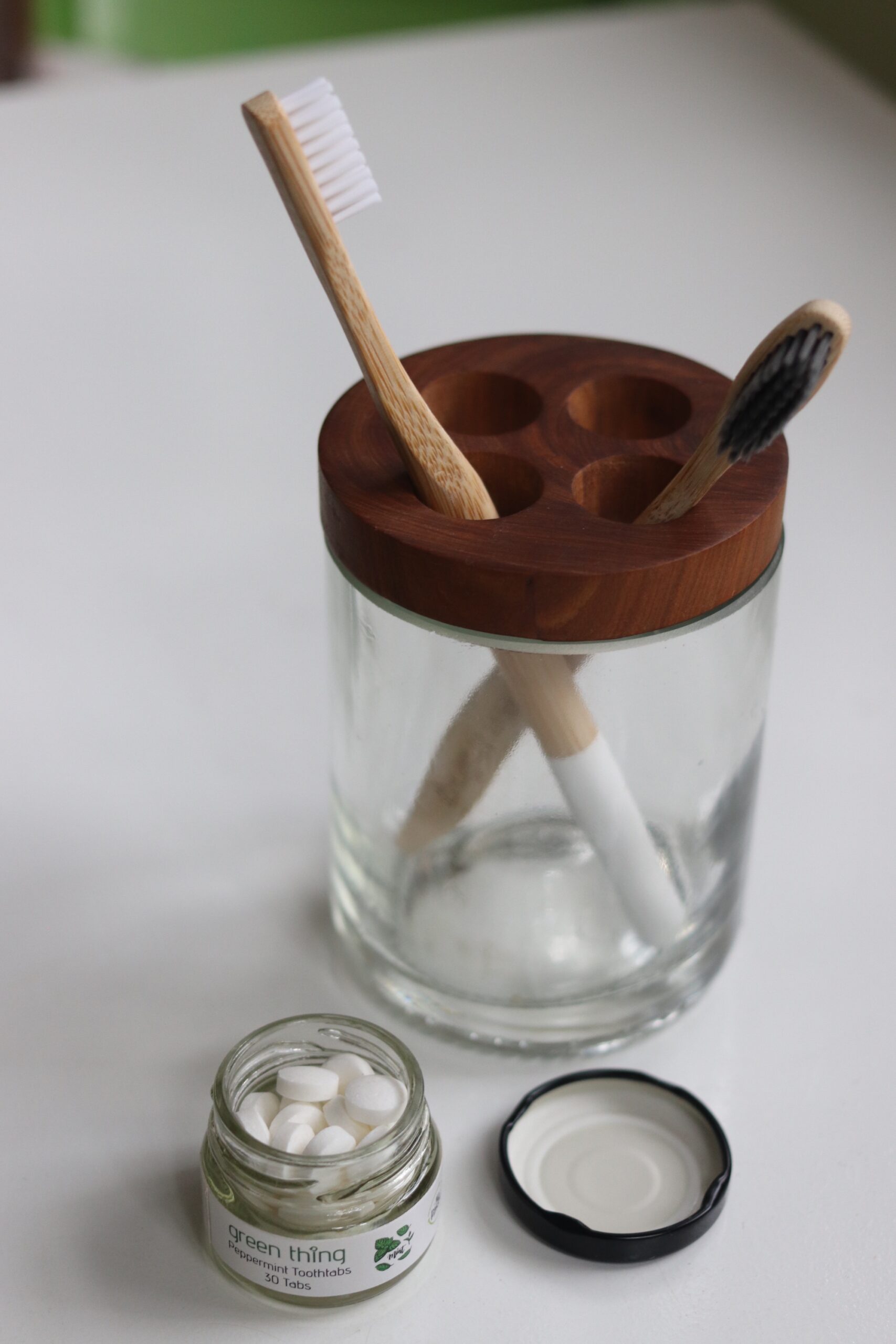 Upcycled Toothbrush holder